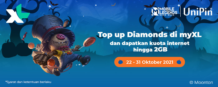 Top Up Diamonds MLBB di myXL dan Dapatkan Kuota Internet Hingga 2GB!